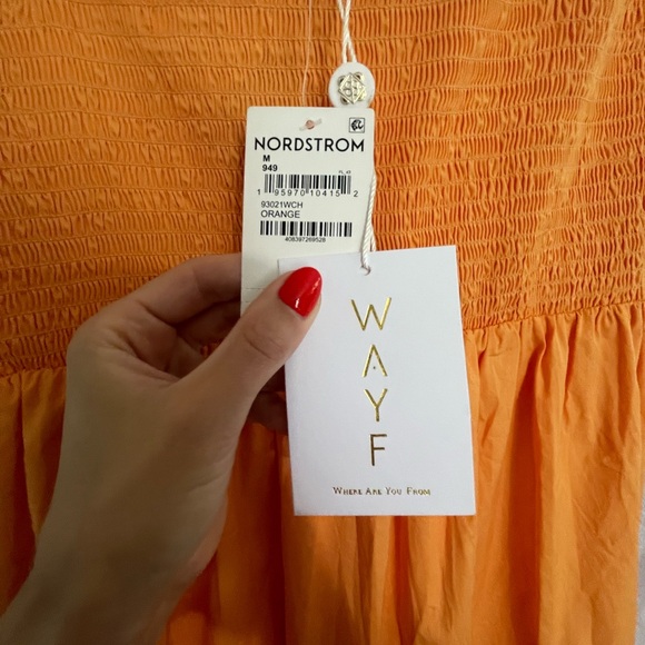 NWT Wayf Victoria Tiered Dress - Picture 4 of 5
